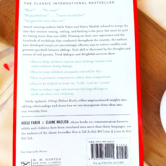 Siblings Without Rivalry Book - Picture 3 of 4